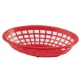 TableCraft 1074R Red Oval Classic Basket – 36 each