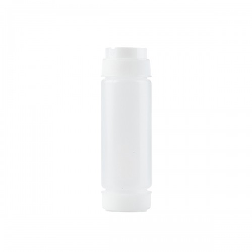 TableCraft 12SV InvertaTop™ 12oz Squeeze Bottle, Clear Polyethylene, NSF Listed – 12 each