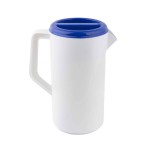 TableCraft 144W (2-1/2)qt(s) Beverage Server w/ Blue Lid 