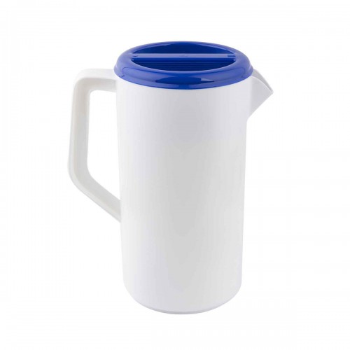 TableCraft 144W (2-1/2)qt(s) Beverage Server w/ Blue Lid 