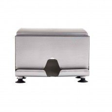 TableCraft 237 Two-Sided Stainless Steel Straw Dispenser