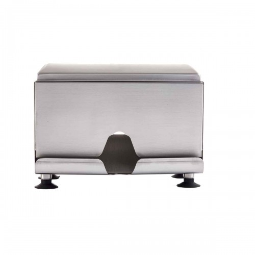 TableCraft 237 Two-Sided Stainless Steel Straw Dispenser