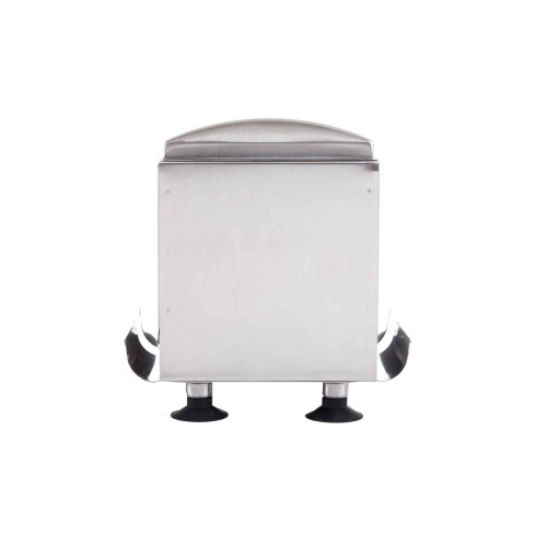 TableCraft 237 Two-Sided Stainless Steel Straw Dispenser