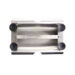 TableCraft 237 Two-Sided Stainless Steel Straw Dispenser