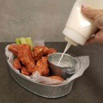 TableCraft 32563C 24oz Wide-Mouth Squeeze Bottle, Clear, Wide TipTop,  NSF Listed - 12 each