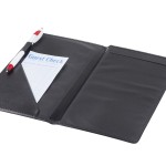 TableCraft 59BK Black Vinyl Check Presenter
