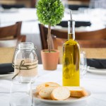 TableCraft 916 Prima™ 16oz Oil & Vinegar Bottle, Stainless Steel Pourer – 12 each