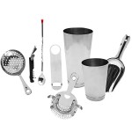 TableCraft BARKIT1 Essential (8)pc(s) Cocktails Bar Kits, Stainless Steel