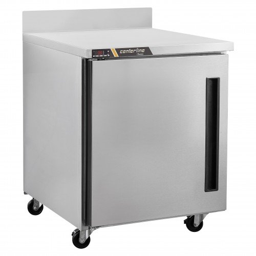 Traulsen CLUC-27F-SD-WTR Centerline 27.5(w) inch Compact Undercounter Worktop Freezers, (1)Solid Swing Door(s), Right Hinged, 6.5Cu.ft, (2)Shelve(s), 1/2hp, 115v/60/1-ph, ETL Listed, Energy Star
