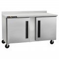 Traulsen CLUC-60F-SD-WTRR Centerline 60.25(w) inch Compact Undercounter Worktop Freezers, (2)Solid Swing Door(s), Right/Right Hinged, 16.94Cu.ft, (4)Shelve(s), 1/2hp, 115v/60/1-ph, ETL Listed, Energy Star