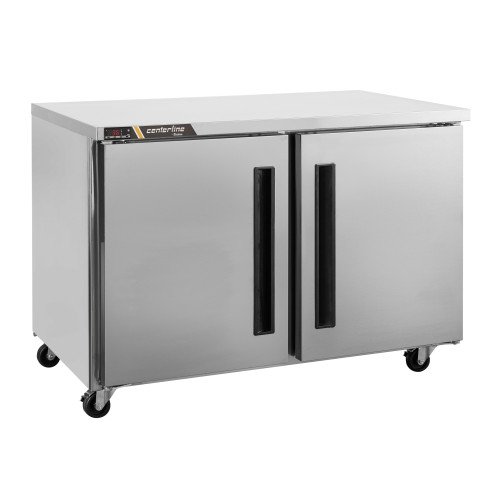 Traulsen CLUC-60R-SD-RR Centerline 60.25(w) inch Compact Undercounter Refrigerator, (2)Solid Swing Door(s), Right/Right Hinged, 16.94Cu.ft, (4)Shelve(s), 1/5hp, 115v/60/1-ph, ETL Listed, Energy Star