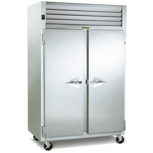 Traulsen G20011 Dealer Choice 52-1/8(w) inch Top Mount Reach-In Upright Refrigerators, (2)Solid Swing Door(s), Right/Left Hinged, 46Cu.ft, (6)Shelve(s), Casters, 1/4hp, 115v/60/1-ph, ETL Listed, Energy Star