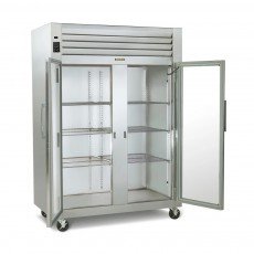 Traulsen Dealer Choice G21010 52-1/8(w) inch Top Mount Reach-In Upright Refrigerators, (2)Glass Swing Door(s), Hinged Left/Right, (6)Shelve(s), 46.90Cu.ft, Casters, 3/4hp, 115v/60/1-ph, ETL Listed, Energy Star