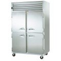 Traulsen G22000 Dealer Choice 52-1/8(w) inch Top Mount Reach-In Upright Freezers, (4)Half Solid Swing Door(s), Left/Right Hinged, 46.2Cu.ft, (6)Shelve(s), Casters, 1/2hp, 115v/60/1-ph, ETL Listed
