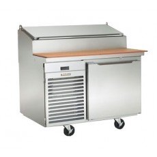 Traulsen TS048HT Spec Line 48(w) inch Refrigerated Pizza Prep Table, (1)Solid Swing Door(s), 9.5Cu.ft, (2)Shelve(s), (6)1/3 Pan(s), 1/2hp, 115v/60/1-ph, ETL Listed
