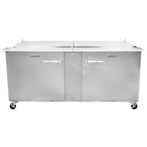 Traulsen UST7230-LL 72 Inch Refrigerated Compact Sandwich Prep Table
