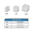 True TCIM-822-HA2-A 22 inch Half Cube Modular Ice Maker, 830 lb/24 Hr, Air-Cooled, 208–230V, ENERGY STAR