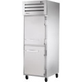 True Spec Series® STR1R-2HS-HC 27-1/2(w) inch (2)Solid Half Swing Door(s) Top Mount Reach-In Upright Refrigerator, (3)Shelve(s), Casters, 1/4hp, 115v/60/1-ph, UL Listed, Energy Star