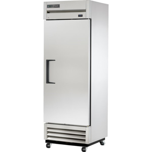 True T-19-HC 27(w) inch (1)Solid Door(s) Bottom Mount Reach-In Upright Refrigerator, (3)Shelve(s), Casters, 19Cu.ft, 1/10hp, 115v/60/1-ph, UL Listed, Energy Star
