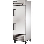 True T-23-2-HC 27" Commercial Two Half Solid Door Reach-In Refrigerator