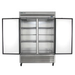 True T-49F-HC 54(w) inch, (2)Solid Swing Door(s) Bottom Mount Reach-In Upright Freezer, (6)Shelve(s), Casters, 1hp, 115v/60/1-ph, UL Listed, Energy Star