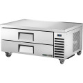 True TRCB-52-HC 51-7/8(w) inch (2)Drawer(s) Chef Base Refrigerators, 1/4hp, 115v/60/1-ph, UL/CE Listed
