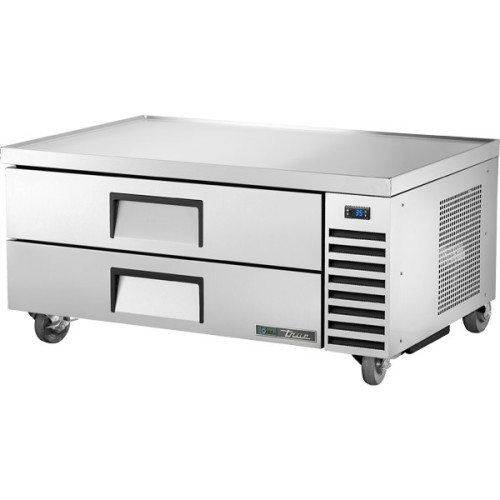 True TRCB-52-HC 51-7/8(w) inch (2)Drawer(s) Chef Base Refrigerators, 1/4hp, 115v/60/1-ph, UL/CE Listed