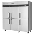 Turbo Air M3F72-6-N Top Mount Reach-In Upright Freezers, 77-3/4(w) inch, (6)Half Solid Door(s), (9)Shelve(s), 65.6Cu.ft, 3/4hp, 115v/60/1-ph, ETL Listed