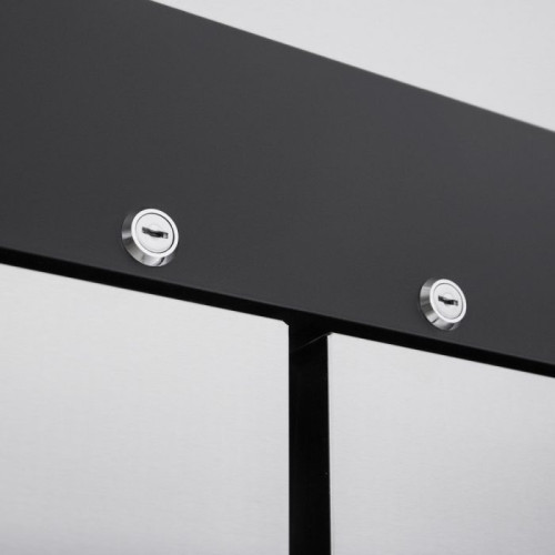 Turbo Air M3R47-2-N 51-3/4(w) inch, (2)Solid Door(s) Top Mount Reach-in Upright Refrigerator, (6)Shelve(s), 42.3Cu.ft, 1/3hp, 115v/60/1-ph, ETL Listed, Energy Star