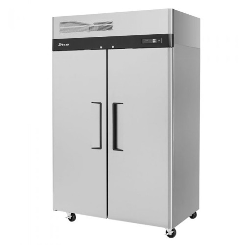 Turbo Air M3R47-2-N 51-3/4(w) inch, (2)Solid Door(s) Top Mount Reach-in Upright Refrigerator, (6)Shelve(s), 42.3Cu.ft, 1/3hp, 115v/60/1-ph, ETL Listed, Energy Star