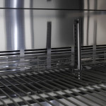 Turbo Air M3 Series MST-28-12-N Refrigerated Sandwich Prep Tables, Mega Top, 27-1/2(w) inch, (1)Solid Door(s), 8Cu.ft, (12)Pan(s), (1)Shelve(s), 1/5hp, Casters, 115v/60/1-ph, ETL Listed