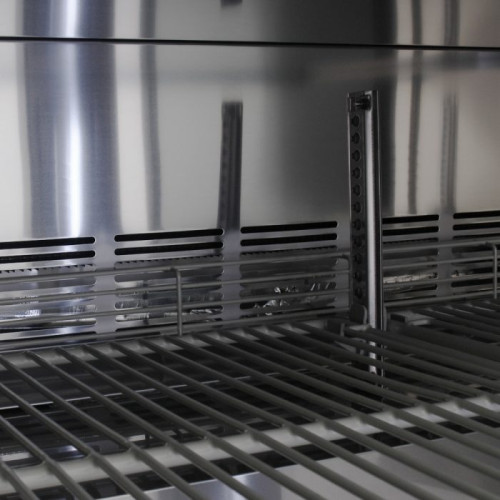 Turbo Air M3 Series MST-28-12-N Refrigerated Sandwich Prep Tables, Mega Top, 27-1/2(w) inch, (1)Solid Door(s), 8Cu.ft, (12)Pan(s), (1)Shelve(s), 1/5hp, Casters, 115v/60/1-ph, ETL Listed
