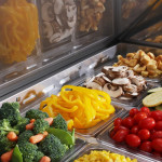 Turbo Air M3 Series MST-28-12-N Refrigerated Sandwich Prep Tables, Mega Top, 27-1/2(w) inch, (1)Solid Door(s), 8Cu.ft, (12)Pan(s), (1)Shelve(s), 1/5hp, Casters, 115v/60/1-ph, ETL Listed