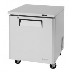 Turbo Air MUF-28-N 27-1/2 inch wide (1) Swing Door(s) Under-Counter Freezers, (1) Shelve(s), 6.8 Cu.ft, 1/3hp, 115v, ETL Listed