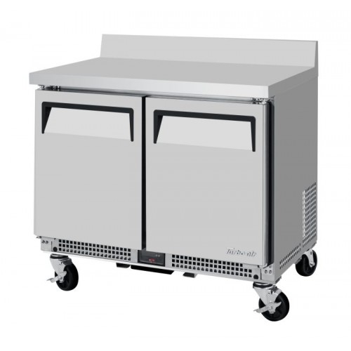 Turbo Air M3 Series MWR-34S-N6 Worktop Refrigerators, Shallow Depth, 34(w) inch, (2)Door(s), (2)Shelve(s), 4.27Cu.ft, 1/5 hp, 115v/60/1-ph, ETL Listed