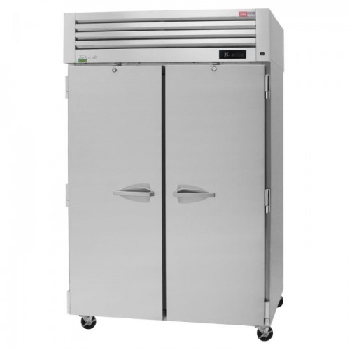 Turbo Air Pro Series PRO-50R-N Top Mount Reach-In Upright Refrigerators, 51-3/4(w) inch, (2)Solid Door(s), (6)Shelve(s), 47.73Cu.ft, 1/2hp, 115v/60/1-ph, ETL Listed