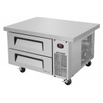 Turbo Air Super Deluxe TCBE-36SDR-E-N6 Chef Base Refrigerators, Extended Top, 41-5/8(w) inch, (2)Drawer(s), 4.98Cu.ft, 1/5hp, 2.8amps, 115v/60/1-ph, ETL Listed Turbo Air Super Deluxe TCBE-36SDR-E-N6 Chef Base Refrigerators, Extended Top, 41-5/8(w) inch, (2)Drawer(s), 4.98Cu.ft, 1/5hp, 2.8amps, 115v/60/1-ph, ETL Listed