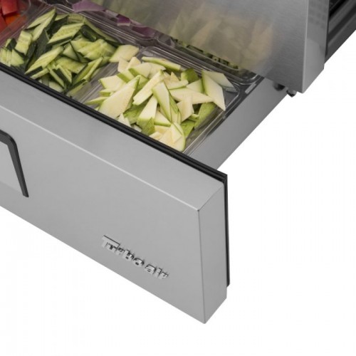 Turbo Air Super Deluxe TCBE-36SDR-N6 Chef Base Refrigerators, 35-5/8(w) inch, (2)Drawer(s), 4.98Cu.ft, 1/5hp, 2.8amps, 115v/60/1-ph, ETL Listed Turbo Air Super Deluxe TCBE-36SDR-N6 Chef Base Refrigerators, 35-5/8(w) inch, (2)Drawer(s), 4.98Cu.ft, 1/5hp, 2.8amps, 115v/60/1-ph, ETL Listed