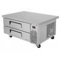 Turbo Air Super Deluxe TCBE-48SDR-E-N Chef Base Refrigerators, Extended Top, 58-5/8(w) inch, (2)Drawer(s), 7.52Cu.ft, 1/4hp, 3amps, 115v/60/1-ph, ETL Listed
