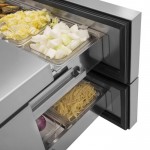 Turbo Air Super Deluxe TCBE-72SDR-E-N Chef Base Refrigerators, Extended Top, 78(w) inch, (4)Drawer(s), 12.66Cu.ft, 1/4hp, 5.6amps, 115v/60/1-ph, ETL Listed