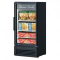 Turbo Air Super Deluxe TGF-10SDB-N Freezer Merchandisers, 25-3/4(w) inch, 7.92Cu.ft Capacity, (1)Swing Glass Door(s), (3)Shelve(s), Black Exterior, 1/3hp, 115v/60/1-ph, ETL Listed