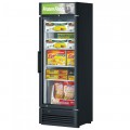 Turbo Air Super Deluxe TGF-15SDB-N Freezer Merchandisers, 26-3/8(w) inch, 13.2Cu.ft Capacity, (1)Swing Glass Door(s), (4)Shelve(s), Black Exterior, 1/2hp, 115v/60/1-ph, ETL Listed
