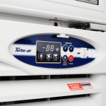 Turbo Air Super Deluxe TGF-23F-N Freezer Merchandiser, Bottom Mount, 27(w) inch, (1)Swing Glass Door(s), (4)Shelve(s), White Exterior, 2/3hp, 17.7Cu.ft Capacity, 115v/60/1-ph, ETL Listed