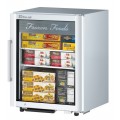 Turbo Air Super Deluxe TGF-5SDW-N Freezer Merchandisers, Countertop, 25(w) inch, 4.26Cu.ft Capacity, (1)Swing Glass Door(s), (2)Shelve(s), White Exterior, 1/3hp, 115v/60/1-ph, ETL Listed