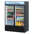 Turbo Air TGM-50RSB-N Super Deluxe 55-7/8-inch Refrigerated Merchandiser with 2 Glass Doors, 45.97 Cu. Ft.