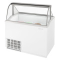 Turbo Air TIDC-47W-N 47 inch wide, (12) 3-Gal Can(s) Ice Cream Dipping Cabinet, (1) Lid(s), (2) Shelve(s), 1/2hp, 115v, ETL Listed