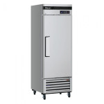 Turbo Air Super Deluxe TSR-23SD-N6 Bottom Mount Reach-In Upright Refrigerators, 27(w) inch, (1)Right Hinge Solid Door(s), (3)Shelve(s), 19.30Cu.ft, 1/8hp, 115v/60/1-ph, ETL Listed, Energy Star