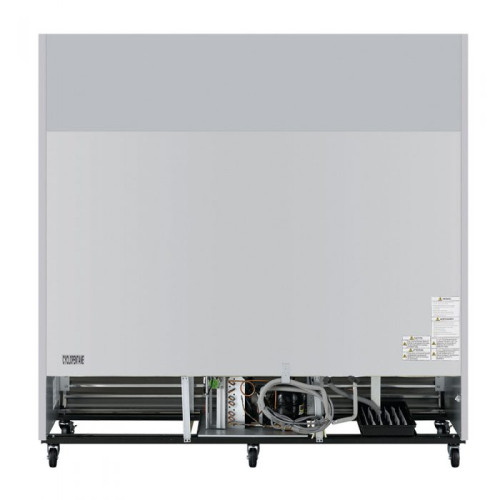 Turbo Air Super Deluxe TSR-72SD-N Bottom Mount Reach-In Upright Refrigerators, 82(w) inch, (3) Solid Door(s), (9)Shelve(s), 64.1Cu.ft, 1/2hp, 115v/60/1-ph, ETL Listed, Energy Star