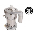 Uniworld UJC-750E Fruit & Vegetable Juicer with Automatic Pulp Extractor, 1hp, 3450 rpm, 110v/60/1-ph, ETL Listed