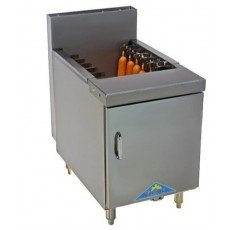 Comstock-Castle CDFL-F-1P 16(w) inch Corn Dog Deep Fryer, (70)lb(s) Oil Capacity, Floor Model, Legs, Liquid Propane, 80k Total BTU/Hr, ETL Listed